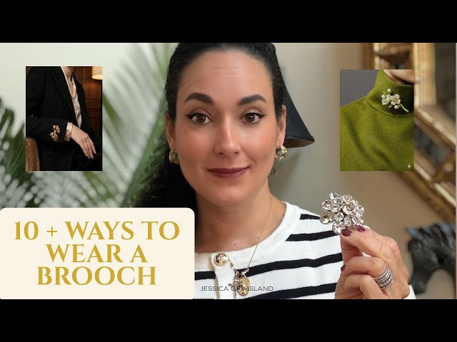 How to Style a Brooch | Classic, Modern & Unexpected Ways to Wear Brooches
