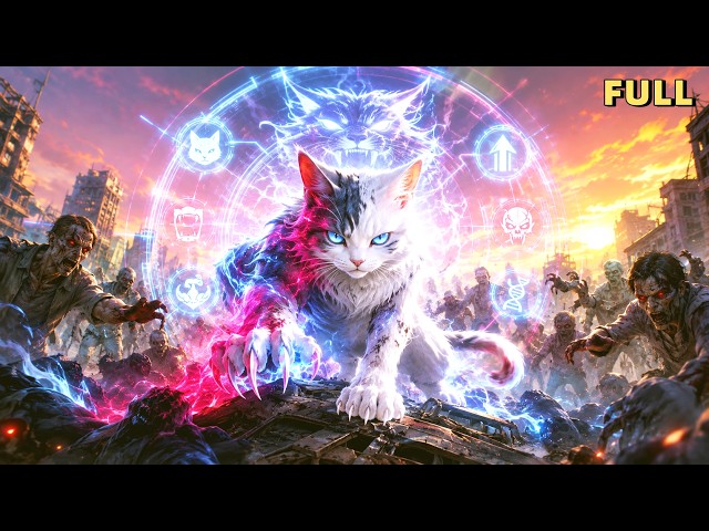 【OP MC】Transmigrated as apoc cat with Gluttony System,devour,evolve,protect girl,crush zombie hordes