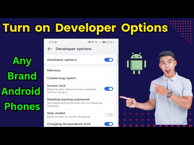 How to turn on Developer Options on Android Phones | Enable Developer options