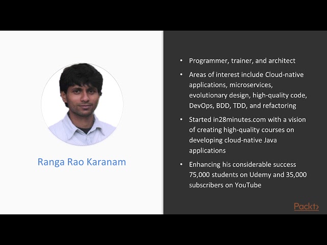 Microservices and Cloud-Native Applications with Spring 5.0 : The Course Overview | packtpub.com