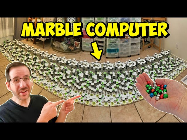 I Built a Marble Computer!
