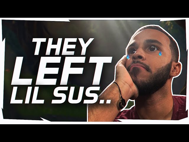 WHEN THE WHOLE TEAM LEAVES LIL SUS... (Fortnite Battle Royale Season 7)