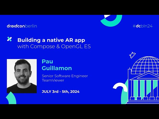 Building an AR app with Compose & OpenGL ES - Pau Guillamon | droidcon Berlin 2024