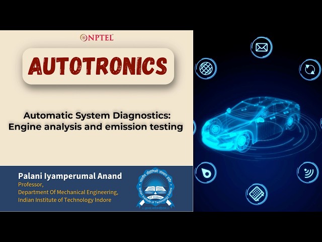 Automatic System Diagnostics: Engine analysis and emission testing