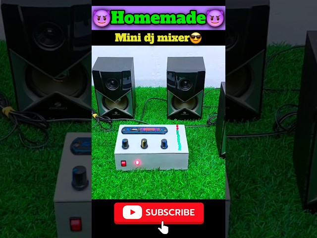 How to make Dj mixer 😱❤️🔊#shortsfeed​​​ #trending​​​ #viralvideo