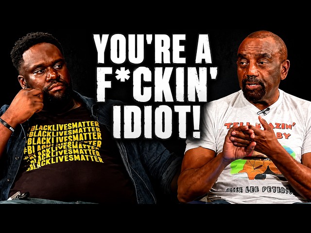 Jesse Lee Peterson DESTROYS BLM Activist In HEATED Debate Over Marxism, Abortion & Police