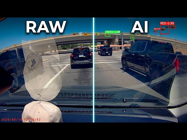 Proj: Traffic Light Assistant [YOLOv8 + OpenCV] - Traffic Light Color detection test video Part3