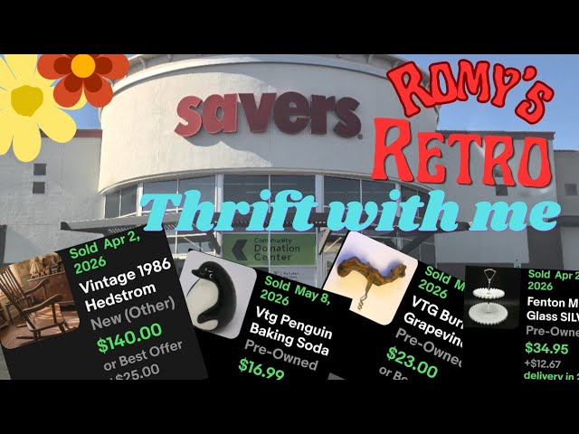 Thrifting Savers & Goodwill Reseller Adventure Dinnerware Pottery Glass Nicknaks Decor and MORE!!