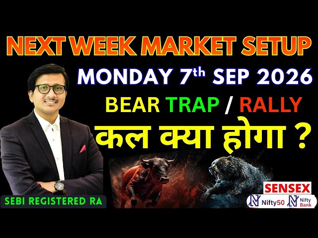 Nifty Prediction Sensex Analysis for Tomorrow MONDAY 7th SEP 2026 | Nifty 50 Bank Nifty Tomorrow