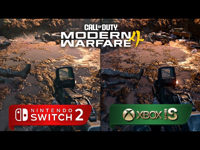 CALL OF DUTY MW4 - XBOX SERIES S vs NINTENDO SWITCH 2 [BETA]