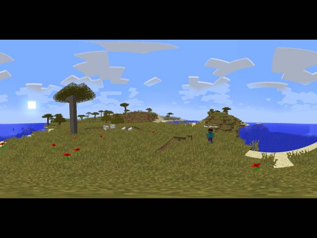 My First 360° degree minecraft video!