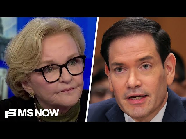 'What happened to you?': McCaskill reacts to former colleague Rubio's testimony