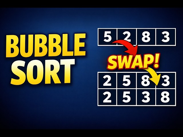 Learn Bubble Sort in Python (Step-by-Step) | Beginners & GCSE Computer Science