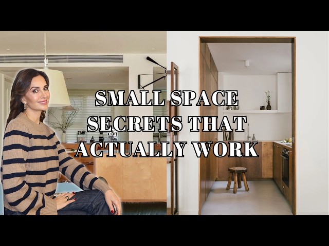 10 Small Space Secrets Designers Actually Use