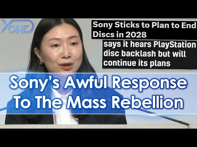 Sony Respond After Killing Physical Discs Leads To Mass Rebellion... It Goes Very Poorly