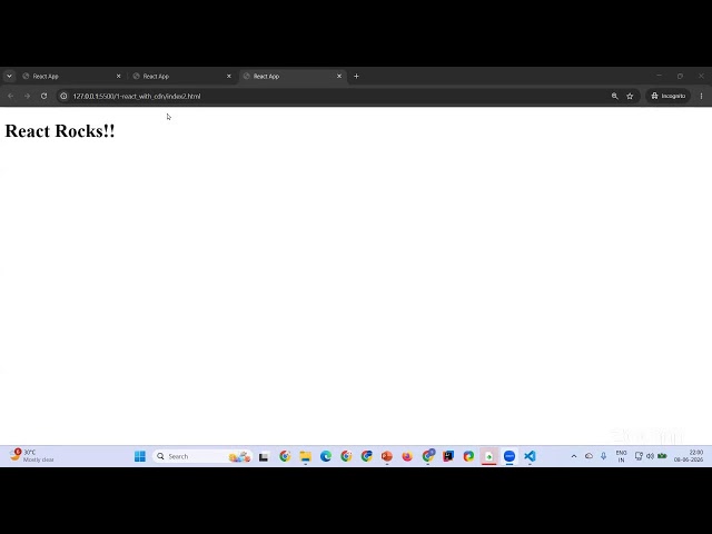 React Js-Lecture 2
