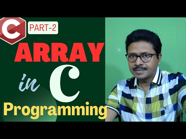 Programming in C: [Array-L2]- How to access Array elements in C-printf() scanf() with for loop
