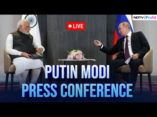LIVE: PM Modi-Putin Press Conference LIVE | PM Modi And Vladimir Putin Hold Press Conference