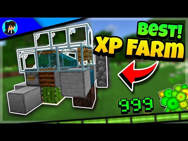 How to GET TONS OF XP FAST With This Farm in Minecraft Bedrock!