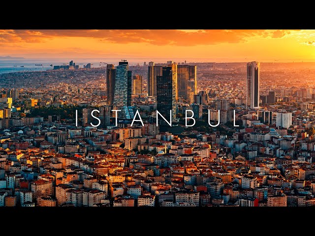 Istanbul Turkey 4K Drone Footage | Hagia Sophia, Bosphorus & Istanbul Aerial View