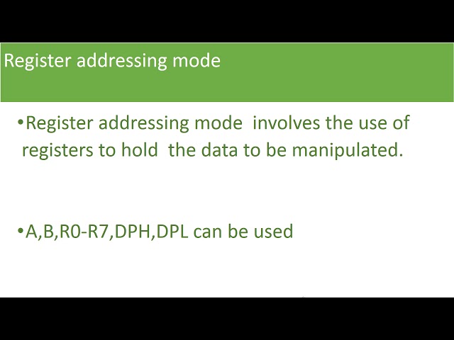 8051 addressing modes in malayalam