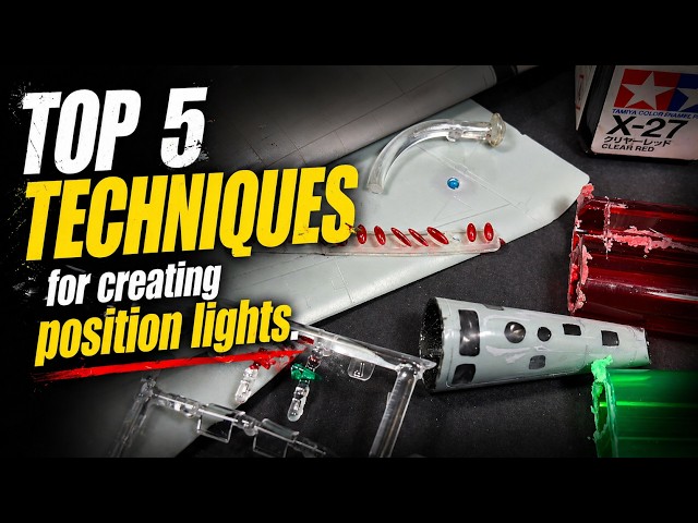 Top 5 Techniques for creating position, navigation, and landing lights - Tutorial Level: Advanced