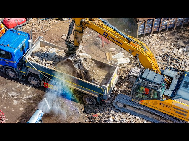 The Most Complex Demolition I’ve Filmed? Preston Avenham Flats from Above