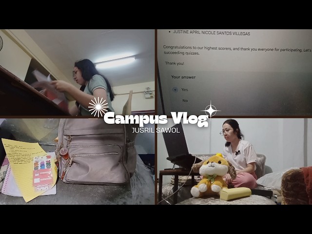 Campus Vlog | quiz day, uapsa side quest and meeting, writing stories