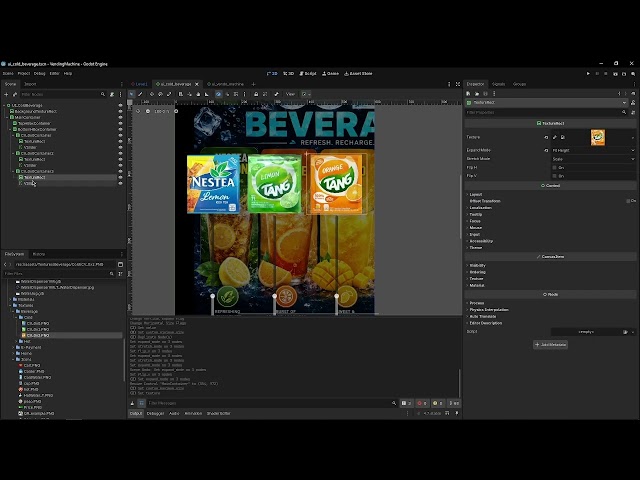 Beverage Vendo User Interface