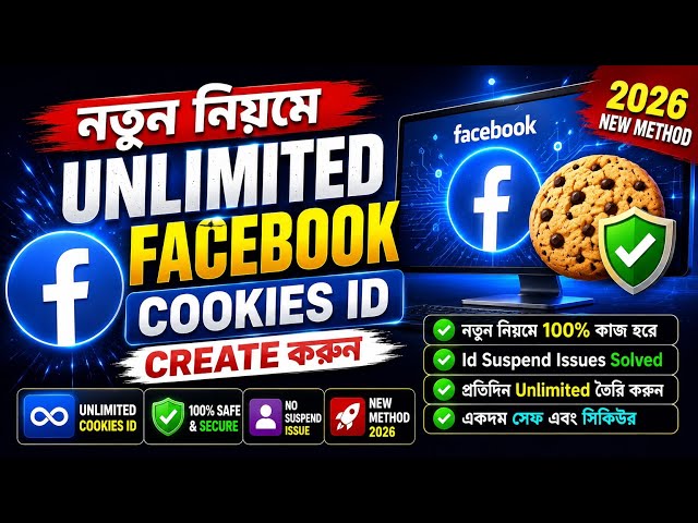 How to Create Unlimited Facebook Cookies IDs | How to Work with Facebook Cookies | Facebook Cooki...