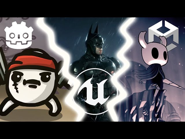 5 Best Games Made with Unity, Unreal Engine and Godot