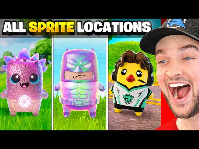 How to Get All *NEW* Sprites in Fortnite!