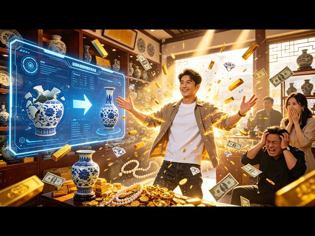 【Full】❤️A Poor Guy Unlocks a Divine Repair System: Spotting Fakes & Restoring Treasures Like a Pro!