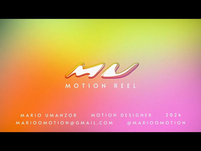 Motion Reel - 2024