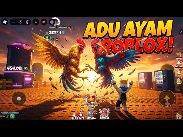 AKU KETAGIHAN GAME ROBLOX ADU AYAM INI!?....@BAESonBaeTV 