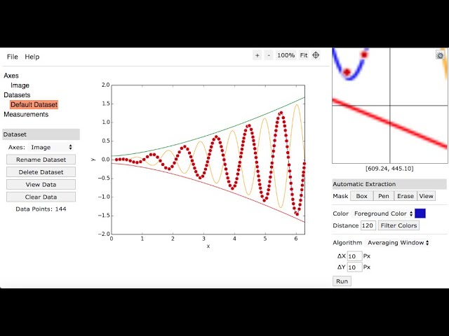 Web Plot Digitizer Demonstration