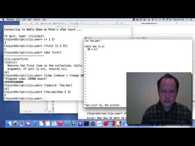 Ambly iOS ClojureScript REPL