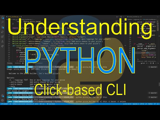 Understanding Python: Click-based CLI