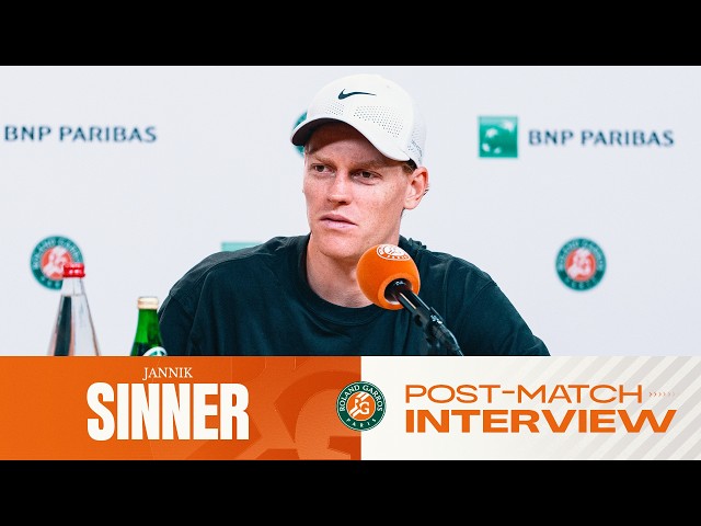 Jannik Sinner | Round 2 Press Conference | Roland-Garros 2026