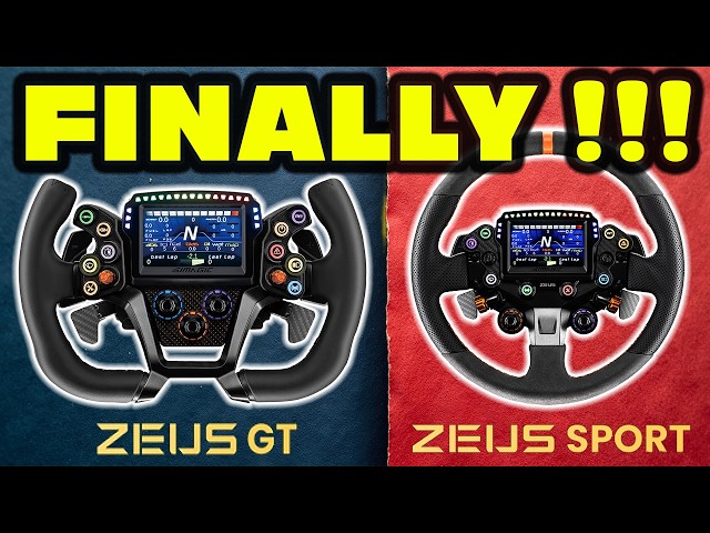 I Finally Got The SiMagic Zeus Steering Wheels !!! (First Impressions)