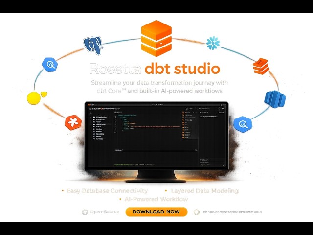 Rosetta DBT Studio 1.3.1 New Cloud Storage Connections & DuckLake CRUD Operations!
