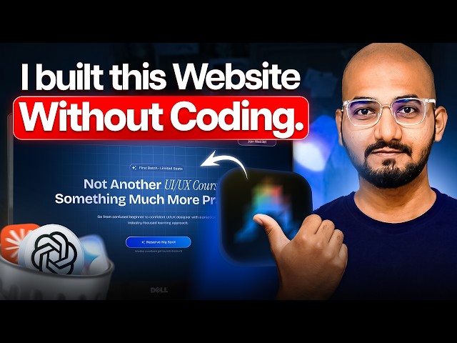 I Built this Website in 10 Minutes with AI (No Code) | in Tamil | Thoufiq M
