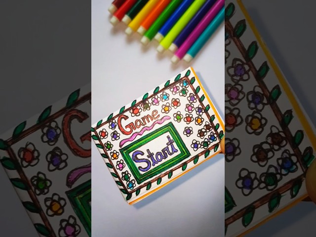 Easy Paper Game #shorts #papergames #viral #trending