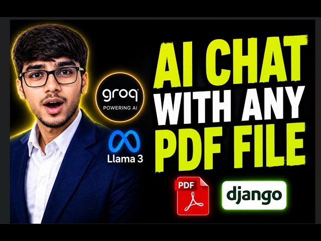 Build Ultimate AI Assistant: Normal Chat + PDF Chatbot in Django DRF! 🔥