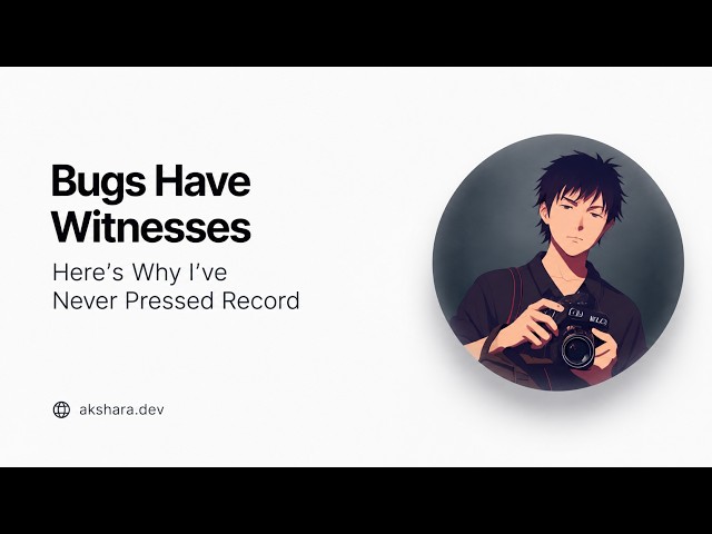 I Finally Hit Record. Here's What It Took