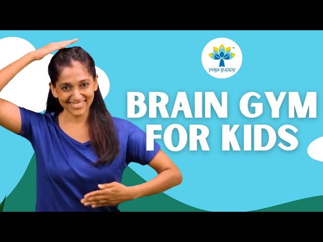Brain Activation Exercises for Kids | Yoga for Right & Left Brain for Co-ordination | Yoga Guppy