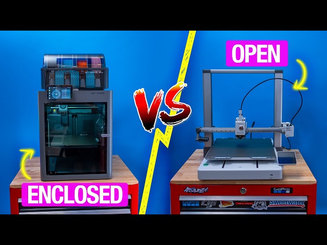 Should You Get An Open Or Enclosed 3D Printer?