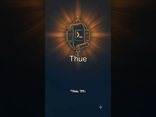 Quick Programming Language Spotlight: Thue #Shorts