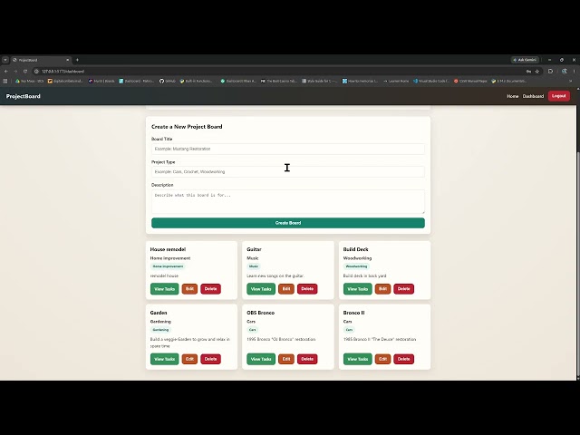 Software Engineering project 2 "ProjectBoard"