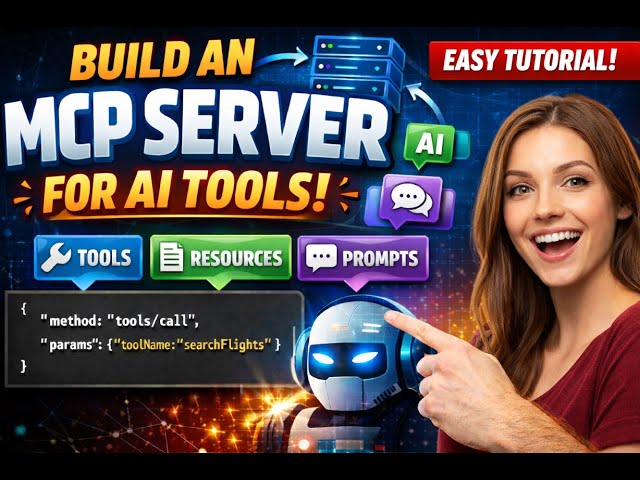 MCP Server Explained Simply 🤯 Build AI Tools Like a Pro | Explainer